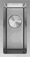 Mexen Trixo Edelstahlspüle 1-Becken 230 x 440 mm, Inox - 6411221000-01