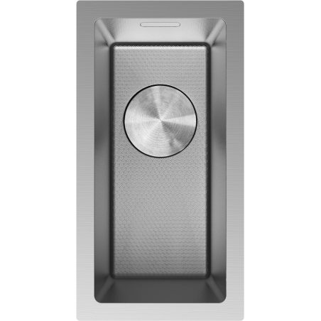 Mexen Trixo Spülbecken aus Edelstahl 1-Becken 230 x 440 mm, Inox HC - 6411221000-01HC