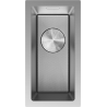 Mexen Trixo Spülbecken aus Edelstahl 1-Becken 230 x 440 mm, Inox HC - 6411221000-01HC