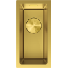 Mexen Trixo Edelstahlspüle 1-becken 230 x 440 mm, gold - 6411221000-55