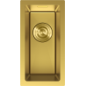 Mexen Trixo Edelstahlspüle 1-becken 230 x 440 mm, gold - 6411221000-55