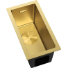 Mexen Trixo Edelstahlspüle 1-becken 230 x 440 mm, gold - 6411221000-55