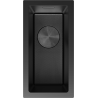 Mexen Trixo Edelstahlspüle 1-Becken 230 x 440 mm, schwarz HC - 6411221000-70HC