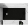 Mexen Stone+ Rechteckige Duschwanne aus Verbundstoff 160 x 70 cm, schwarz - 44707016