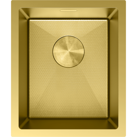 Mexen Trixo Edelstahlspüle 1-Kammer 370 x 440 mm, gold HC - 6412371000-55HC