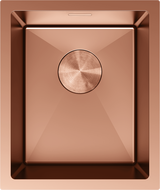 Mexen Trixo Spülbecken aus Stahl, 1-beckig, 370 x 440 mm, Kupfer - 6412371000-65
