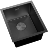 Mexen Trixo Edelstahlspüle 1-Becken 370 x 440 mm, schwarz HC - 6412371000-70HC