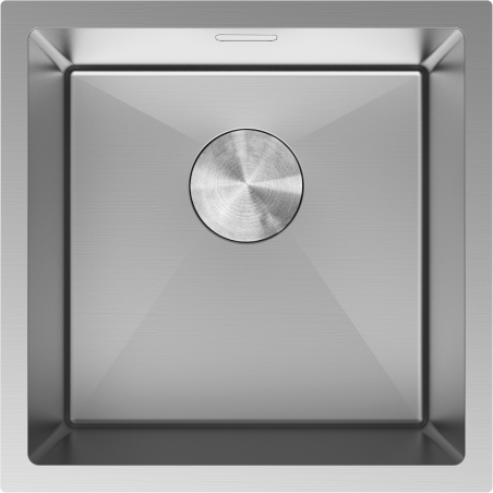 Mexen Trixo Edelstahlspüle 1-Becken 440 x 440 mm, Inox - 6413441000-01
