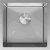 Mexen Trixo Edelstahlspüle 1-Becken 440 x 440 mm, Inox - 6413441000-01