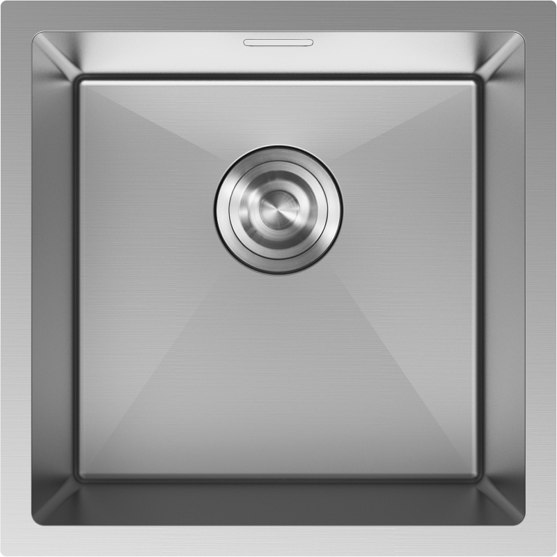 Mexen Trixo Edelstahlspüle 1-Becken 440 x 440 mm, Inox - 6413441000-01