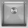 Mexen Trixo Edelstahlspüle 1-Becken 440 x 440 mm, Inox HC - 6413441000-01HC