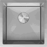 Mexen Trixo Edelstahlspüle 1-Becken 440 x 440 mm, Inox HC - 6413441000-01HC