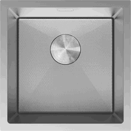 Mexen Trixo Edelstahlspüle 1-Becken 440 x 440 mm, Inox HC - 6413441000-01HC