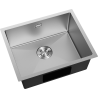 Mexen Trixo Edelstahlspüle 1-Becken 540 x 440 mm, Inox - 6414541000-01