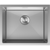Mexen Trixo Edelstahlspüle 1-Becken 540 x 440 mm, Inox - 6414541000-01