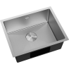 Mexen Trixo Edelstahlspüle, 1-beckig, 540 x 440 mm, Inox HC - 6414541000-01HC
