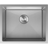 Mexen Trixo Edelstahlspüle, 1-beckig, 540 x 440 mm, Inox HC - 6414541000-01HC