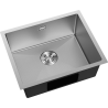 Mexen Trixo Edelstahlspüle, 1-beckig, 540 x 440 mm, Inox HC - 6414541000-01HC