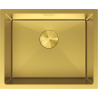 Mexen Trixo Edelstahlspüle 1-Becken 540 x 440 mm, gold - 6414541000-55