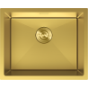 Mexen Trixo Edelstahlspüle 1-Becken 540 x 440 mm, gold - 6414541000-55