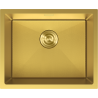 Mexen Trixo Edelstahlspüle 1-Becken 540 x 440 mm, Gold HC - 6414541000-55HC