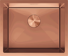 Mexen Trixo Edelstahlspüle 1-Becken 540 x 440 mm, Kupfer - 6414541000-65