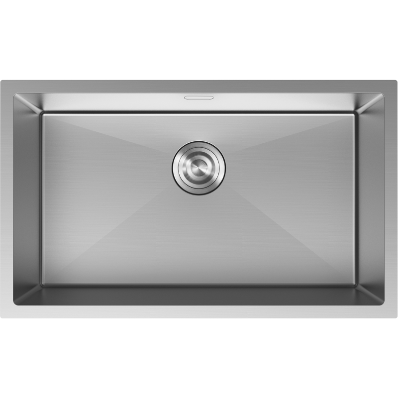 Mexen Trixo Edelstahlspüle 1-beckig 750 x 440 mm, Inox - 6415751000-01