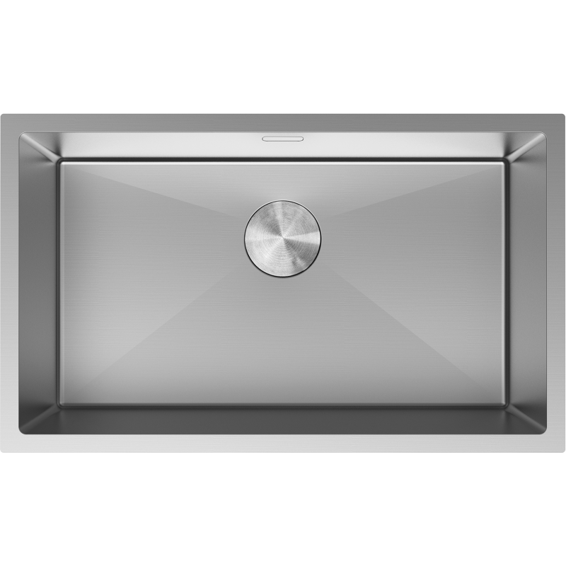 Mexen Trixo Edelstahlspüle 1-beckig 750 x 440 mm, Inox - 6415751000-01