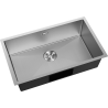 Mexen Trixo Edelstahl-Spüle 1-becken 750 x 440 mm, Inox HC - 6415751000-01HC