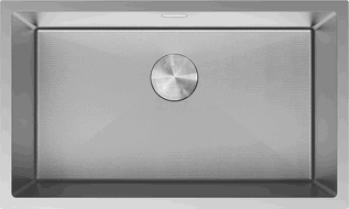 Mexen Trixo Edelstahl-Spüle 1-becken 750 x 440 mm, Inox HC - 6415751000-01HC
