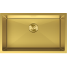 Mexen Trixo Edelstahlspüle 1-Becken 750 x 440 mm, gold - 6415751000-55