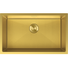 Mexen Trixo Einbauspüle aus Stahl, 1-beckig, 750 x 440 mm, gold HC - 6415751000-55HC