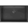 Mexen Trixo Edelstahlspüle 1-Becken 750 x 440 mm, schwarz - 6415751000-70