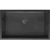 Mexen Trixo Einbauspüle aus Edelstahl 1-Becken 750 x 440 mm, schwarz HC - 6415751000-70HC