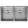 Mexen Binox Edelstahlspüle, 2-Becken, 800 x 450 mm, Inox HC - 6421802000-01HC
