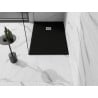 Mexen Stone+ rechteckige Komposit-Duschwanne 140 x 80 cm, schwarz - 44708014