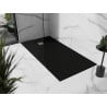 Mexen Stone+ rechteckige Komposit-Duschwanne 160 x 80 cm, schwarz - 44708016