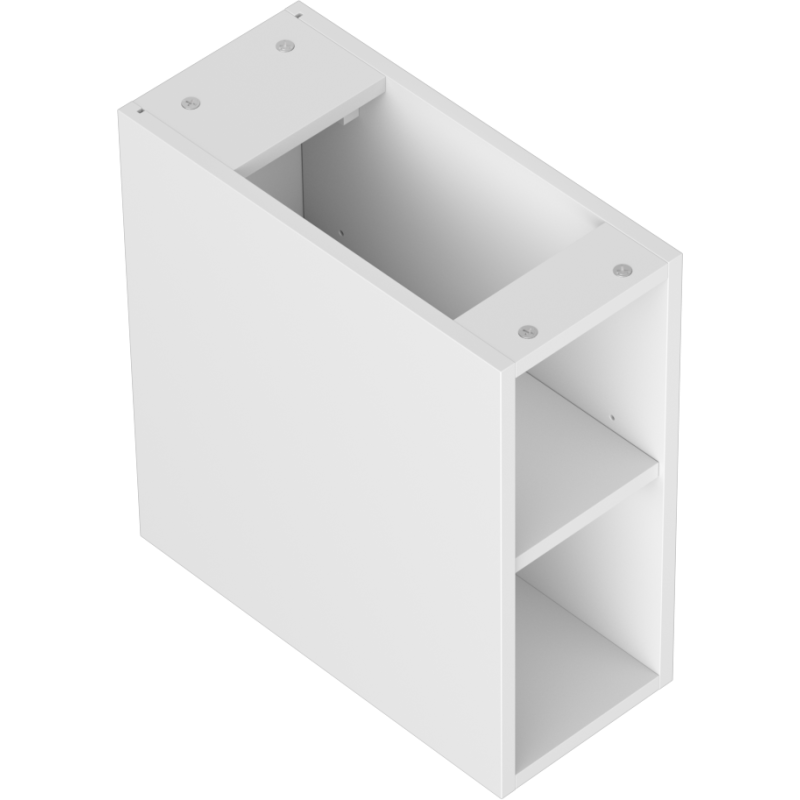 Mexen Box-A Offener Schrank mit Ablage 20 cm, weiß matt - 91AX2-0200-470-0-01