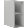 Mexen Box-A offenes Schrankregal mit Ablage 20 cm, grau matt - 91AX2-0200-470-0-62