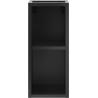 Mexen Box-A offenes Schränkchen mit Regal 20 cm, schwarz matt - 91AX2-0200-470-0-71