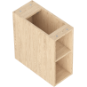 Mexen Box-A offene Schrank mit Regal 20 cm, Eiche - 91AX2-0200-470-0-81