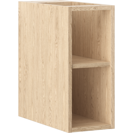 Mexen Box-A offene Schrank mit Regal 20 cm, Eiche - 91AX2-0200-470-0-81