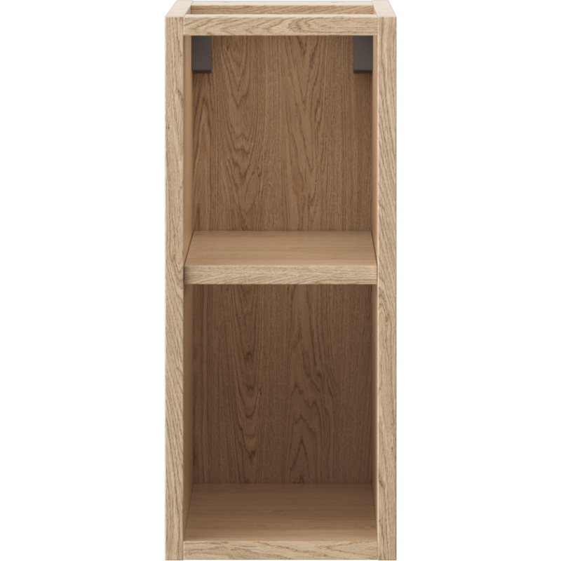 Mexen Box-A offene Schrank mit Regal 20 cm, Eiche - 91AX2-0200-470-0-81