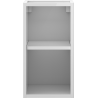 Mexen Box-A offener Schrank mit Regal 25 cm, weiß glänzend - 91AX2-0250-470-0-00
