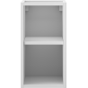 Mexen Box-A offene Schrank mit Regal, 25 cm, mattweiß - 91AX2-0250-470-0-01