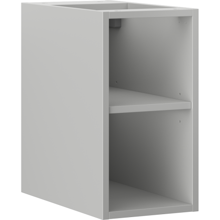 Mexen Box-A offene Schrank mit Regal 25 cm, grau matt - 91AX2-0250-470-0-62