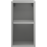 Mexen Box-A offene Schrank mit Regal 25 cm, grau matt - 91AX2-0250-470-0-62