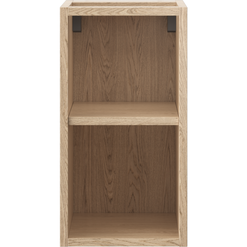 Mexen Box-A offenes Schrankfach mit Regal 25 cm, Eiche - 91AX2-0250-470-0-81