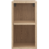 Mexen Box-A offenes Schrankfach mit Regal 25 cm, Eiche - 91AX2-0250-470-0-81