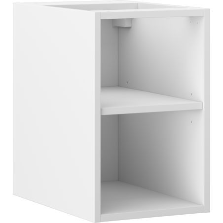 Mexen Box-A offenes Schrankfach mit Regal 30 cm, mattweiß - 91AX2-0300-470-0-01